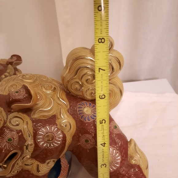 Vintage Japanese Kutani Foo Dogs/Lions - Picture 8 of 11